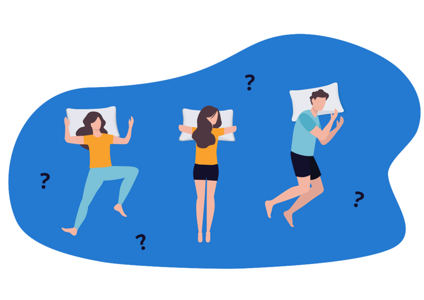 position dormir avec une cote cassee